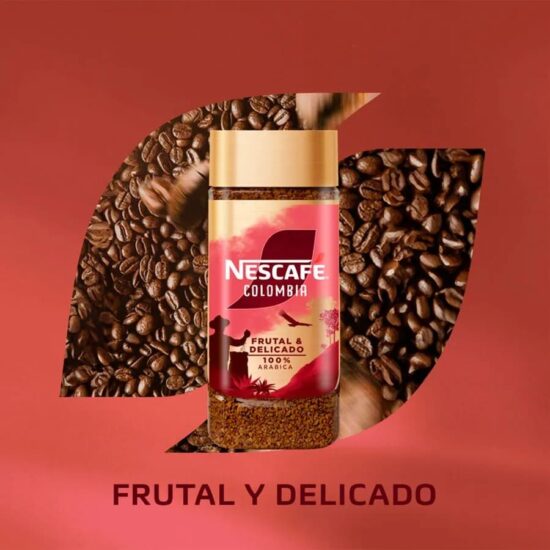 Café NESCAFÉ® Fina Selección Colombia Frasco 100g - Imagen 2